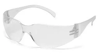 Intruder Clear Lens with Clear Temples Safety Glasses – Box of 12
