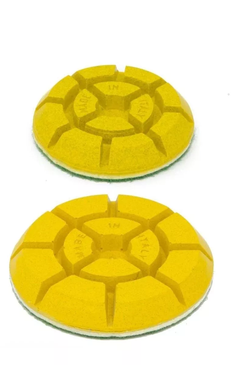 Jumpy Yellow Marble Polishing Disc