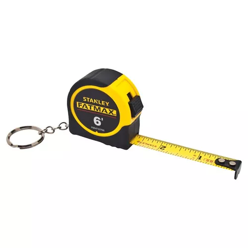 Key Ring With Tape Rule- 6'