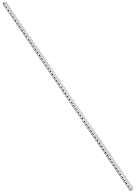 Key Stock, Zinc Plated, 3/16 X 12 In.
