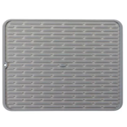 Kitchen Sink Dish Drain Board- Gray- 16.9" x 12.5"