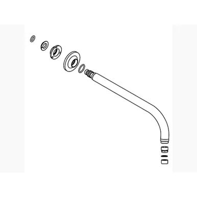 Kohler 1015783-Bgd Spout & Hardware- 9" Sub-Assembly