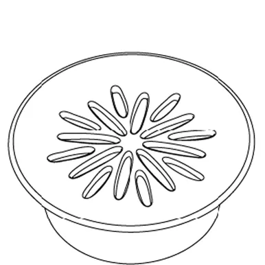 Kohler 1065326-Af Trim Ring- Grid Drain