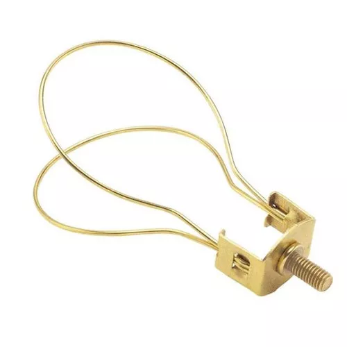 Lamp Shade Adapter- Clip On- Brass Plated