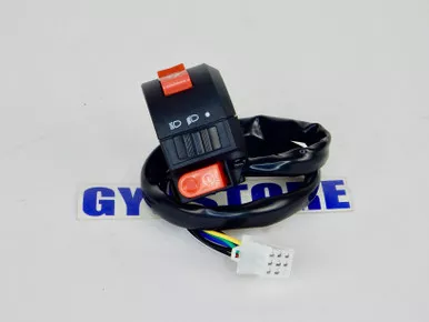 LEFT SIDE HANDLE SWITCH FOR LYNX MADIX ATV 110cc 125cc (1 PLUG, 8 WIRE) *OEM*