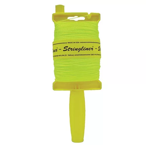 Mason Line- With Reel- Yellow- 500'
