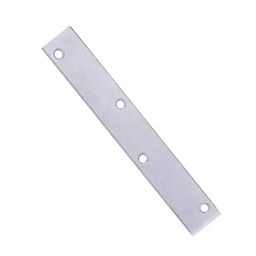 Mending Plate- 8" x 1-1/4"- Zinc Plated