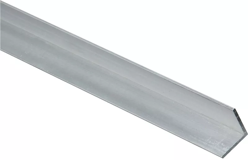 Mill Aluminum Flat Angle, 3/4 X 1/16 X 48 In.