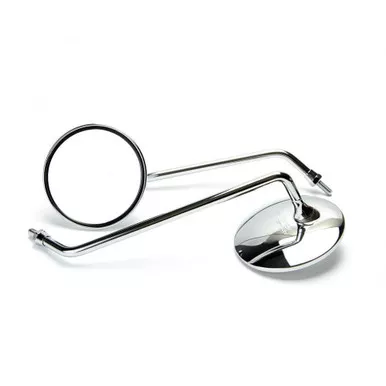 MIRROR SET (LONG CHROME) FOR GENUINE BUDDY SCOOTER