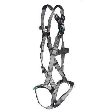 MSA V-FIT 10195098 Back/Chest D-Rings Full-Body Harness