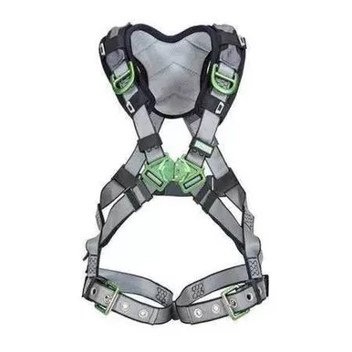 MSA V-FIT 10195109 Back/Hips D-Rings Full-Body Harness