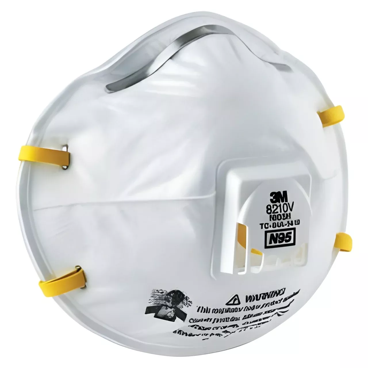 N95 Particulate Respirators – 8 Case Bundle 10/Box (80 Respirators Total) – 8210V – 3M