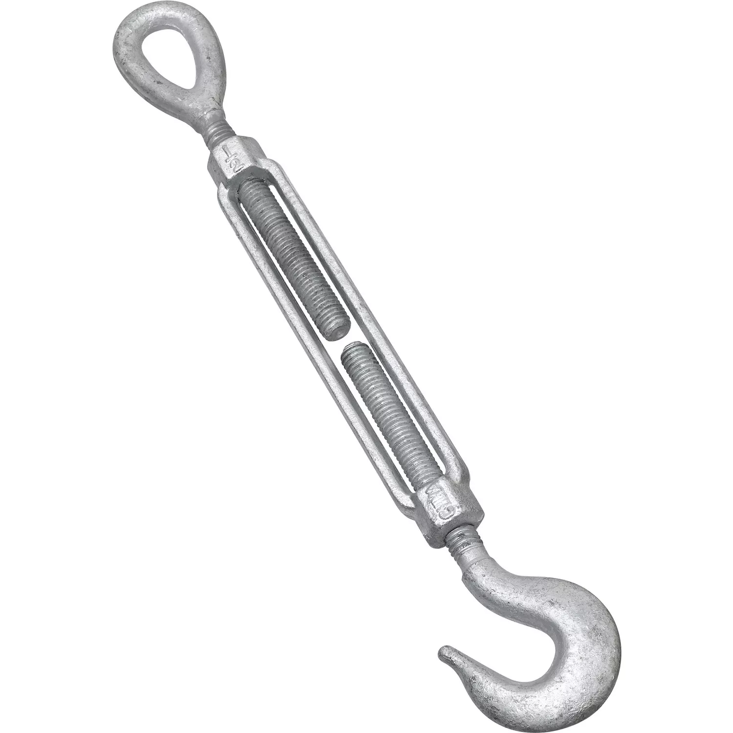 National Hardware 1/2 In. D X 6 In. L Galvanized Steel Hook And Eye Turnbuckle 1 Pk