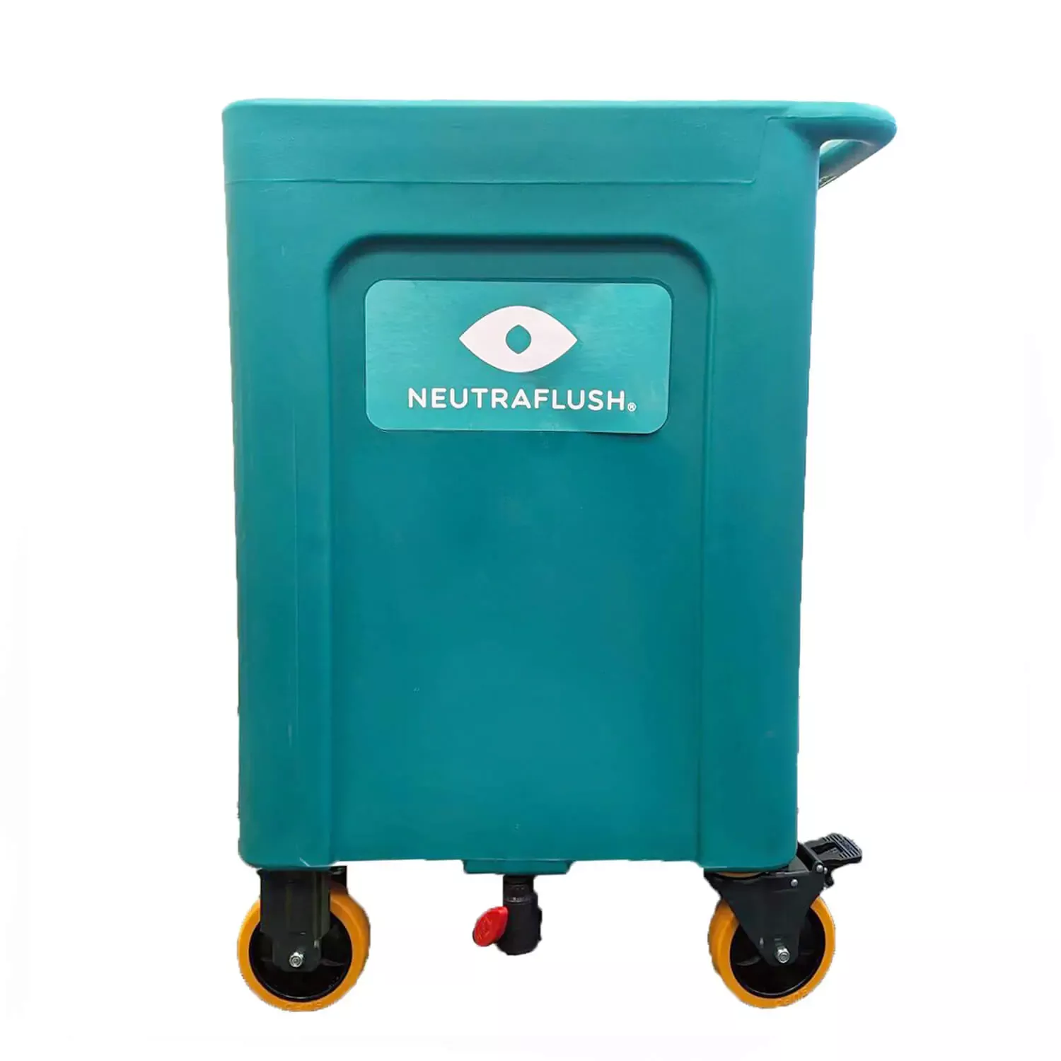 NeutraFlush Rolling Drain Cart Stand for 16 Gal Eyewash Station