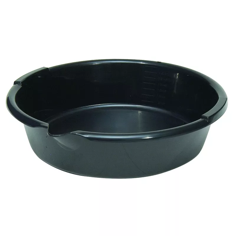 Oil Drain Pan, Polypropylene, 7 Qt.