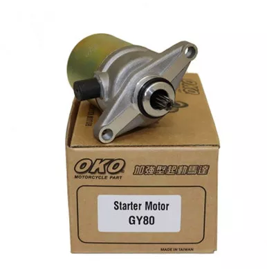 OKO 50cc 60cc 80cc 100cc HIGH TORQUE QMB139 STARTER MOTOR