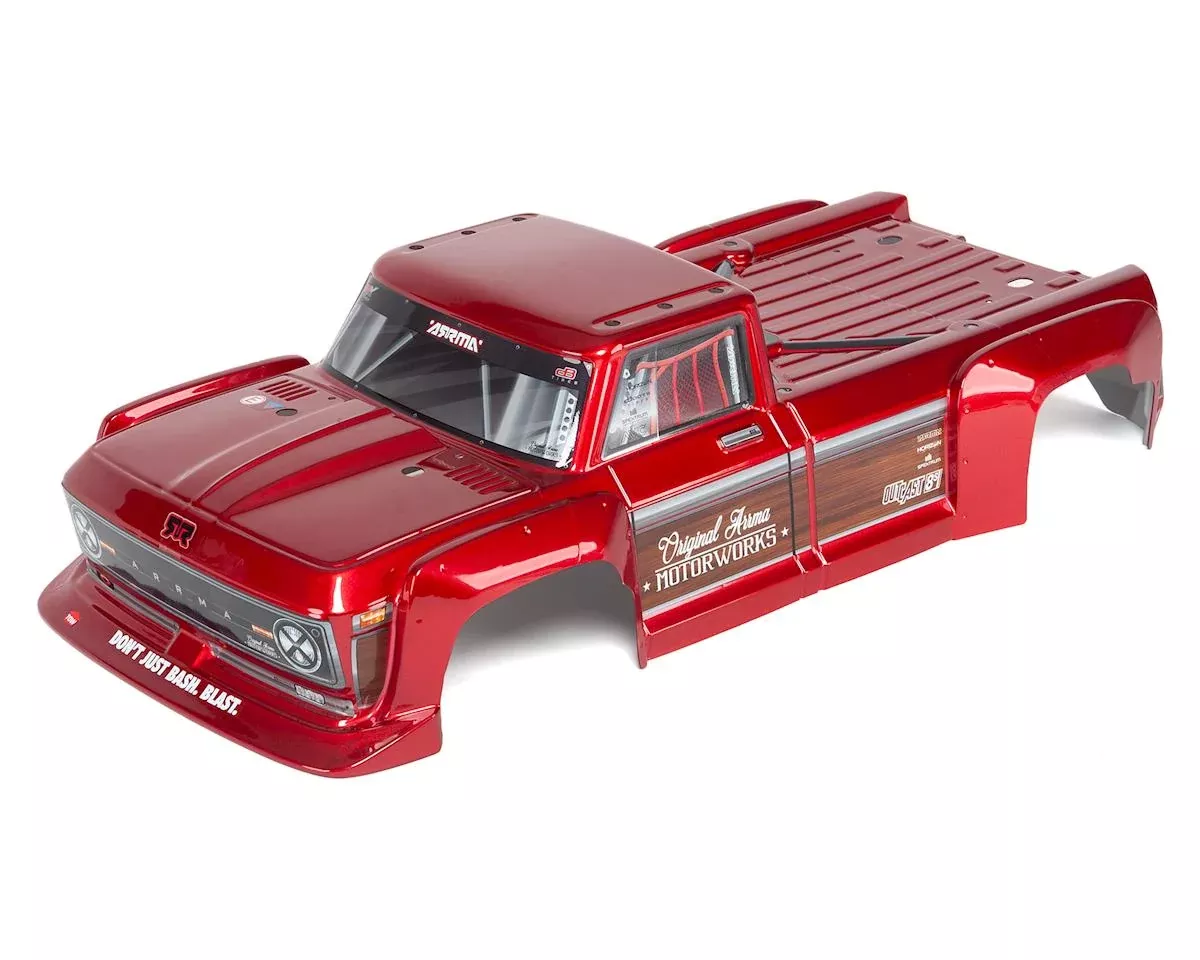 Outcast 8S Body Color Red (ARA409003)