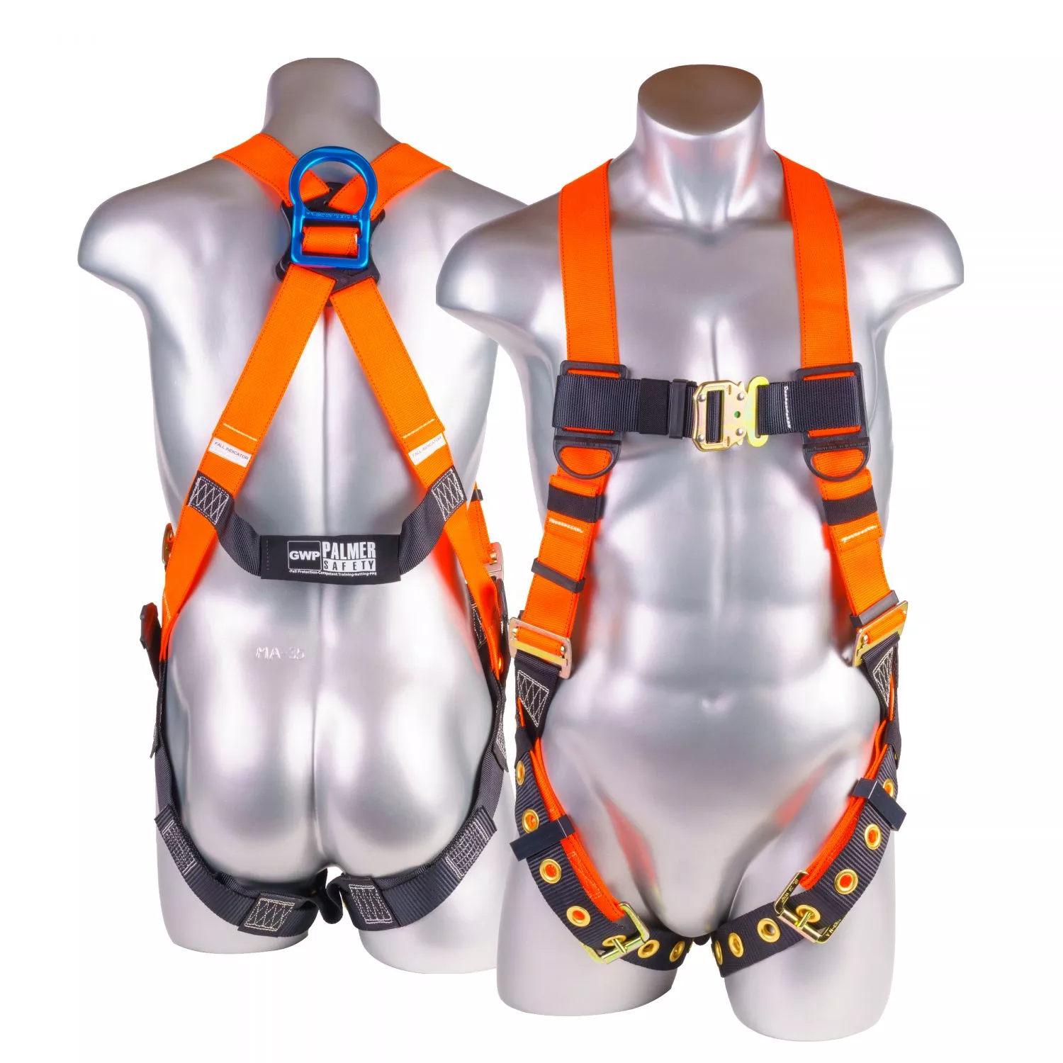 Palmer Safety Hi Vis Orange Harness