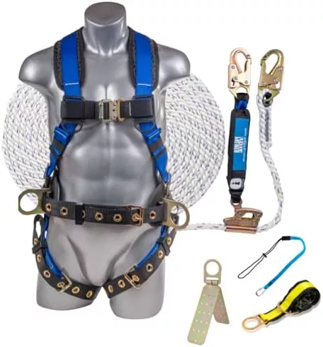 Palmer Safety Premium Fall Protection Roofing Bucket Kit