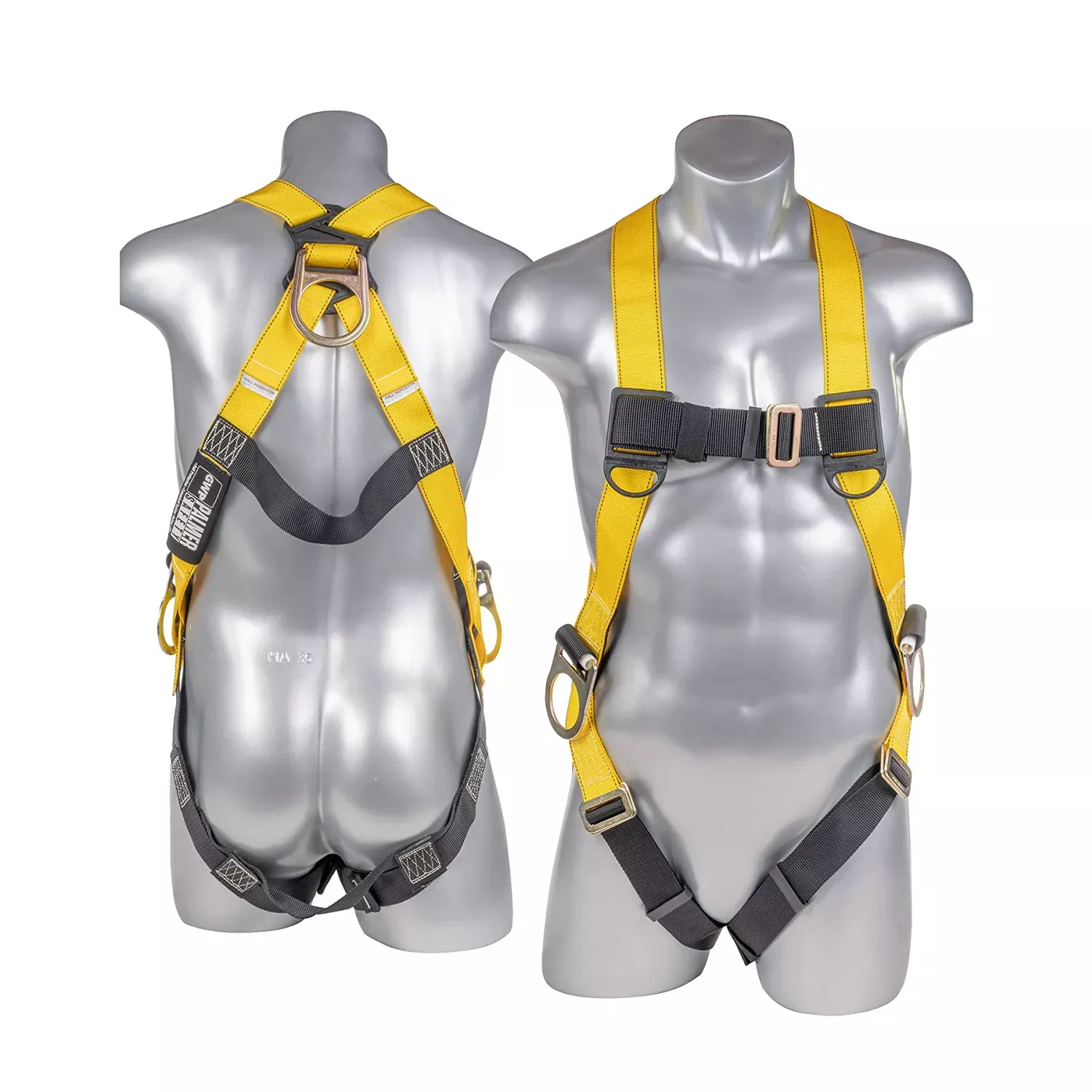 Palmer Safety Yellow/Black Full Body Harness – Universal Fit