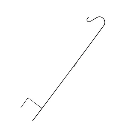 Plant Crane- 84" Single- Black Steel