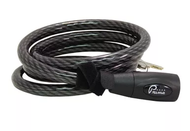 PRIMA CABLE LOCK (6 FOOT X 15mm THICK ) UNIVERSAL FOR SCOOTER ATV KART ECT