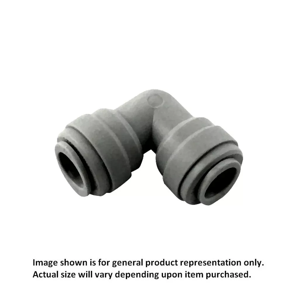Push-In 90° Elbow - Industrial Grade - 3/8"OD X 1/2"OD
