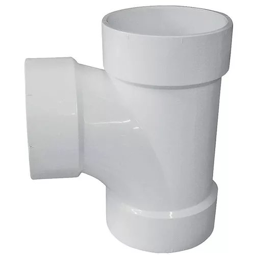PVC DWV- 4"- Tee