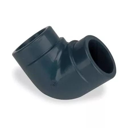 PVC Elbow, 90 Degrees, FNPT x FNPT, 2-1/2 in Pipe Size