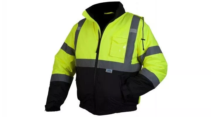 Pyramex Class 3 Hi-Vis Lime Jacket – RJ3210 Series Type R