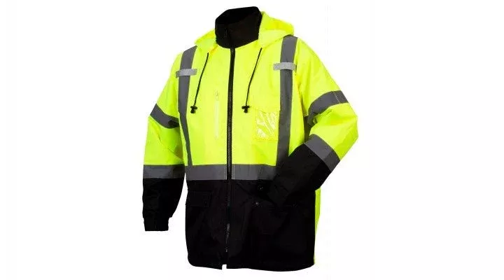 Pyramex Hi-Vis Class 3 Lime & Orange Parkas – RP31 Series