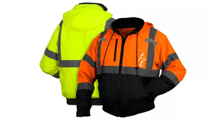 Pyramex RJ31: Type R – Class 3 Hi-Vis Orange & Lime Jacket