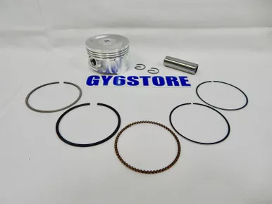 QMK GY6 K-BLOCK PISTON KIT (61mm BORE) 57mm STUD STUD SPACING (NOT FOR B-BLOCK)