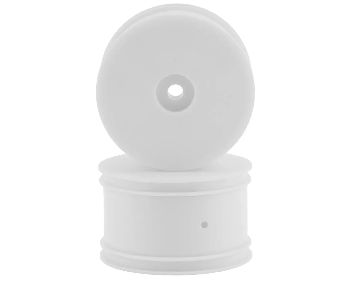 Rear White Wheels for Mini-B (2) (LOS41026)