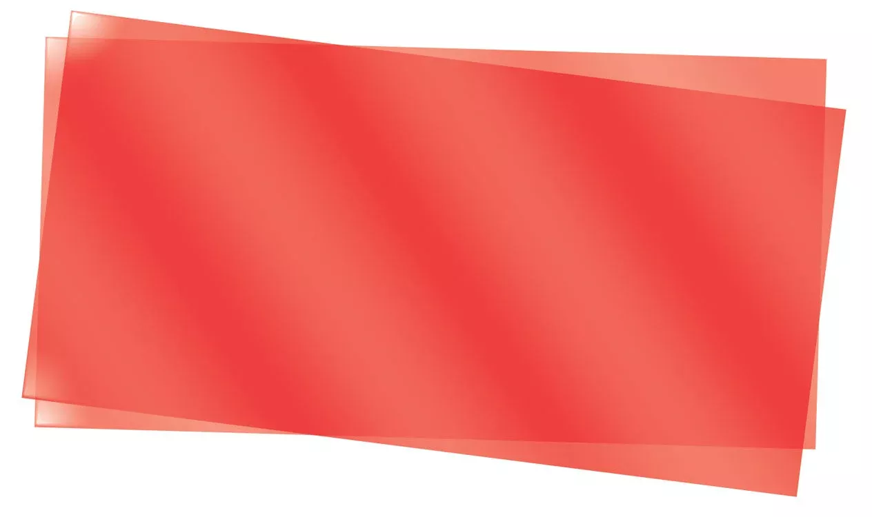 Red Transpartent Sheets 0.010x6x12″ (2) (EVG9901)