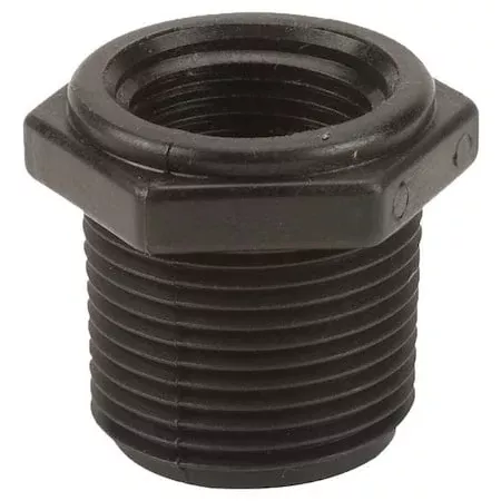 Reducing Bushing, Polypropylene, 1″ x 3/4″, Schedule 80, 300 psi Max Pressure