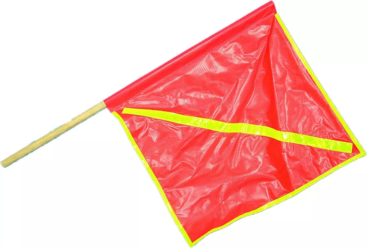 Reflective Hwy Safety Flag (10 Count)