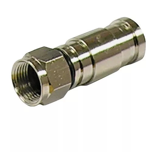RG 6 Coaxial Cable Connector- 4 Pack
