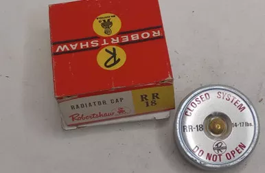 RobertShaw RR18 Radiator Cap Made in USA