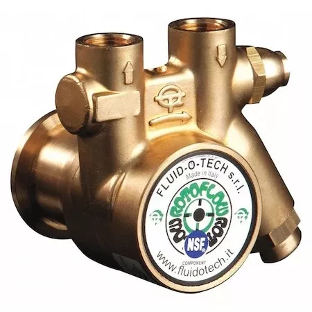 RotaryVanePump,3/8"InletDia,Brass,For48Y