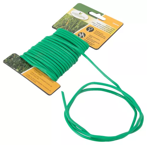 Rubber Coated Garden Wire- 25'- Green