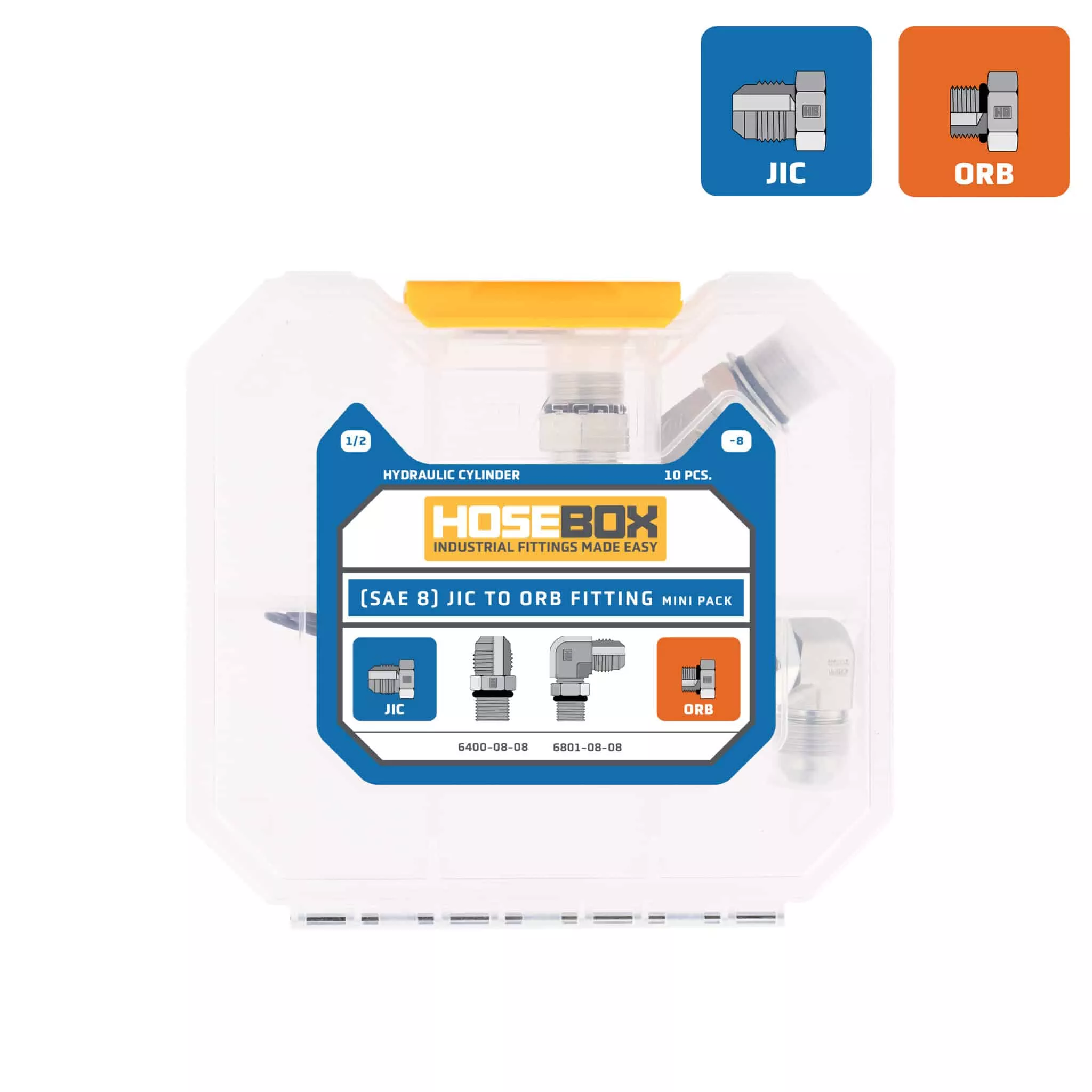 (SAE 8) JIC to ORB Mini Pack