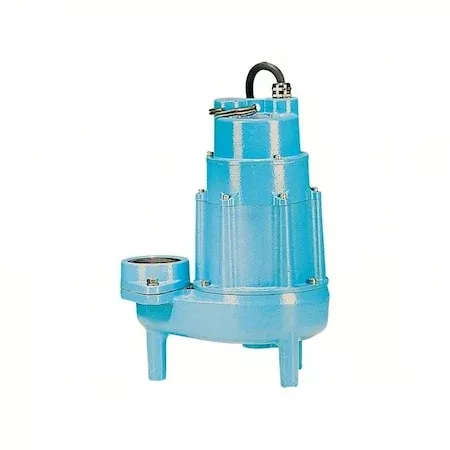 SewageEjectorPump,20ft,1.5hp,208VAC