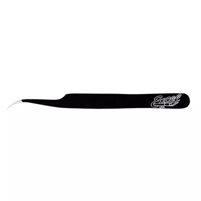 Slant Point Tweezers Black (EXL30420)