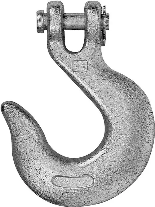 Slip Hook/ Clevis-5/16"- 3,900 Lb- Zinc Plated