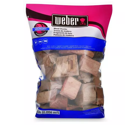 Smoker Wood Chunks- Hickory- 4.5 Lb