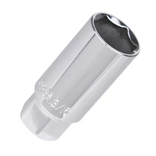 Socket Wrench- Socket- 3/8" Drive- Spark Plug- 13/16"- 6 Point