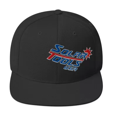Solar Tools USA Snapback Hat