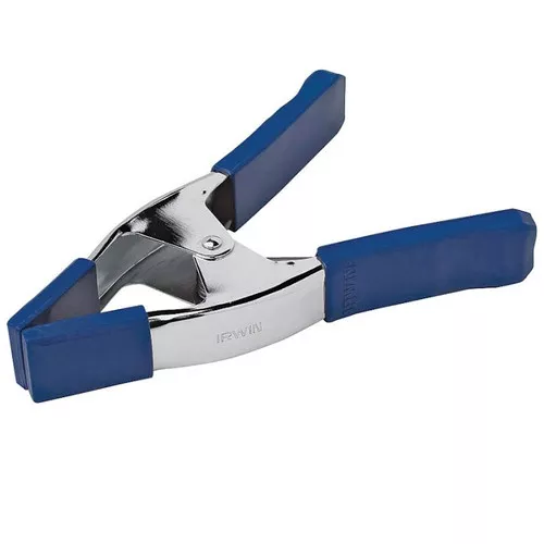 Spring Clamp- 3" Steel- With Vinyl Protector Tips