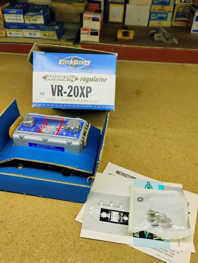 Standard VR20XP BlueStreak NOS 12V Polamatic Voltage Regulator Cadillac 53-55
